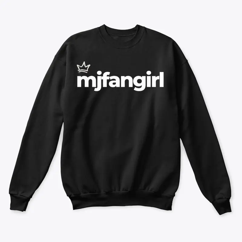 mjfangirl logo crewneck